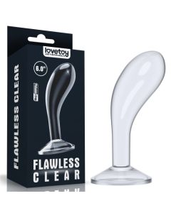 Flawless Clear Prostate Plug 6.0'' - LV310019