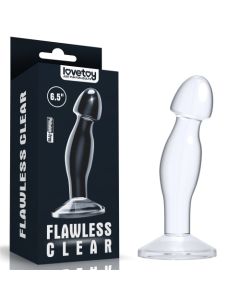 Flawless Clear Prostate Plug 6.5'' - LV310020