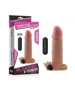 Pleasure X-Tender Vibrating Penis Sleeve - LV1062