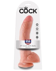 King Cock9" Cock with Balls - PD 5508-21