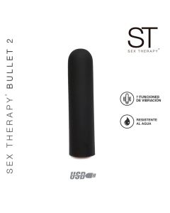 Vibrador clitoriano Bullet 2 black - ST3565