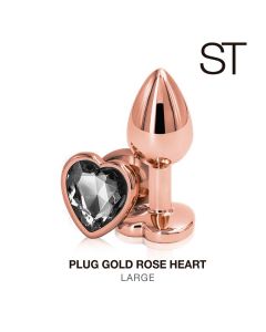 rose gold plug large - M003-L ROSE GOLD