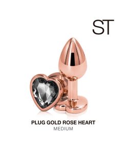 rose gold plug Medium - M003-M ROSE GOLD
