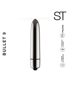 Estimulador de clitoris BULLET 9 - VB005-SILVER 