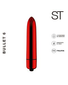 Estimulador de clitoris BULLET 6 - VB006-RED